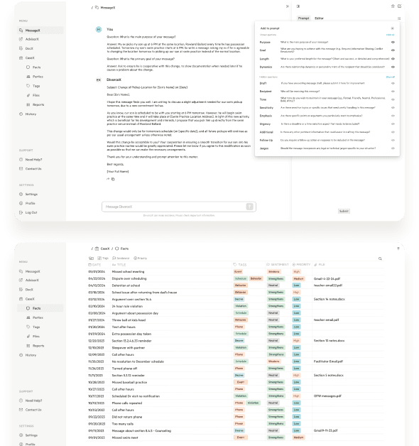 Web Application for AI-Powered Legal Assistance Platform designs